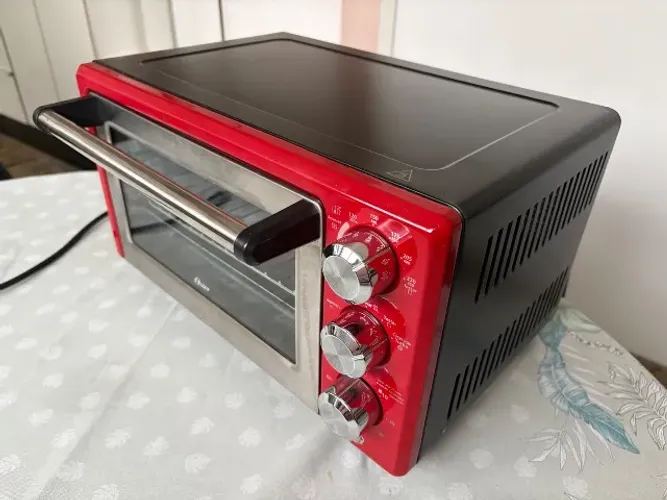 Forno elétrico Oster Convection 18l vermelho 127v