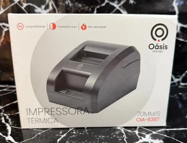 Impressora térmica 70MM/S