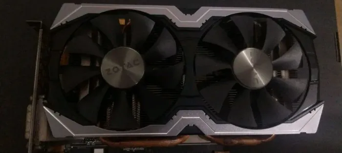 GTX 1070 com defeito