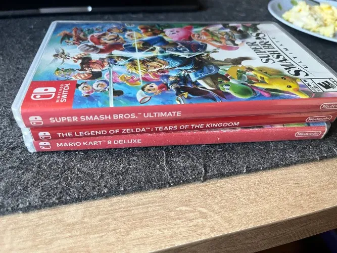 Pack de 3 Jogos para nintendo switch 1 - Midia Fisica