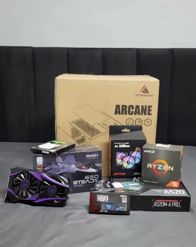 PC Gamer Ryzen 5 5500 + RX 5500 XT 8GB