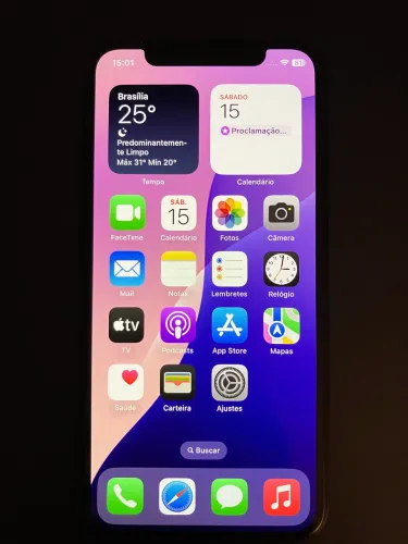 Iphone 11 Pro (modelo MWC72QL/A), 256GB, Cinza Espacial, sem marcas e sem arranhões.