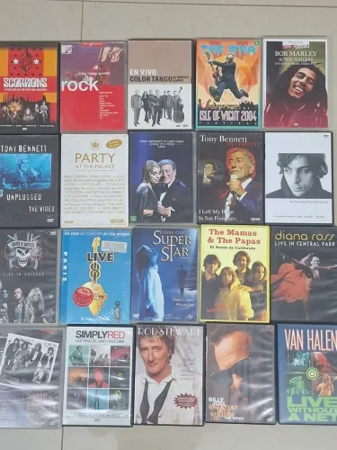 DVD musical internacional 1 (lote)R$200,00 