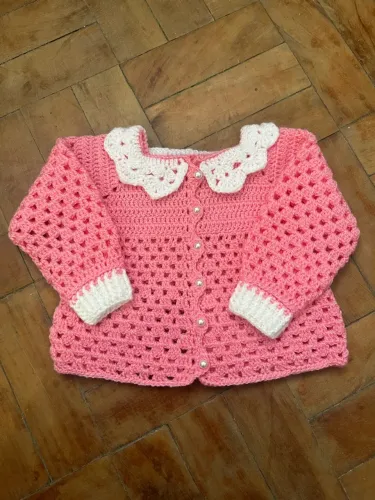 Roupas de crochet - RN-3 meses ou Bebê Reborn