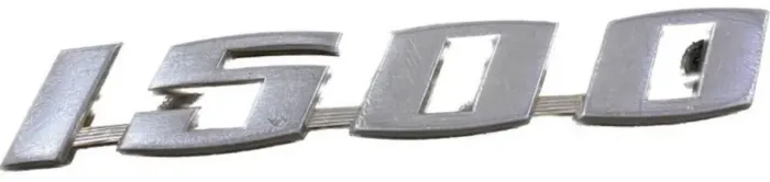 Emblema 1500 Original Fuscão, Acompanha Travas Originais
