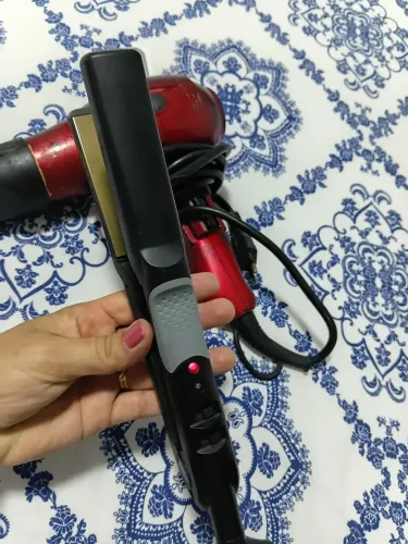 Secador e prancha