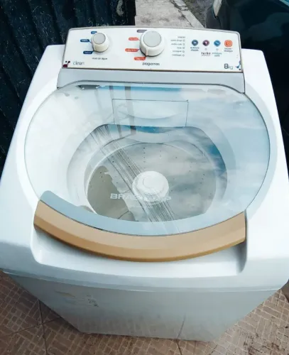 Máquina de lavar Brastemp 8kg funcionando perfeitamente 