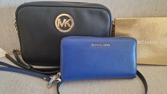 Bolsa Michael Kors fulton e carteira MK