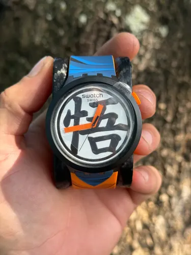 Swatch Big Bold edition dbz:Goku
