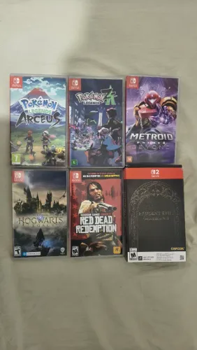 Jogos Nintendo switch somente venda