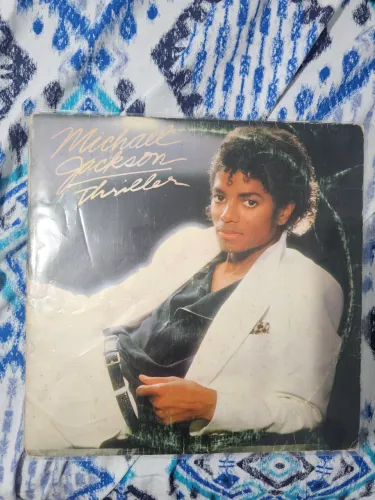 disco de vinil Michael Jackson thriller 1982