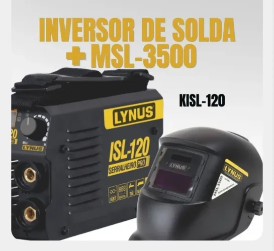 Máquina de solda com função TiG 
