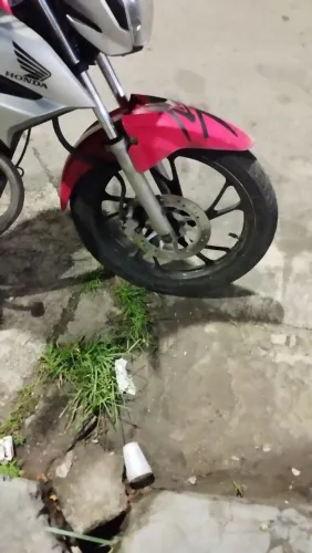 Pe de galinha da Titan 160 