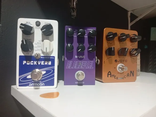 Pedais para guitarra 