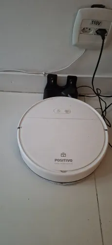 Aspirador Robô Positivo Casa Inteligente com Base - Retirada em Copacabana