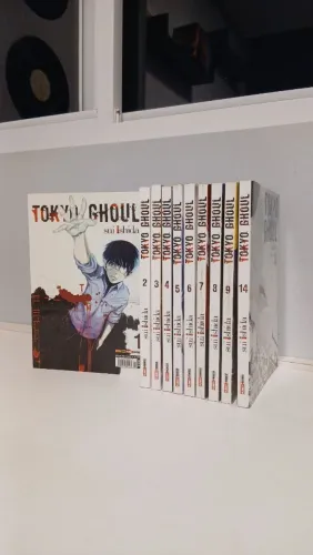 Mangás Tokyo Ghoul 10 Volumes 1 ao 9 + 14 Panini Coleção