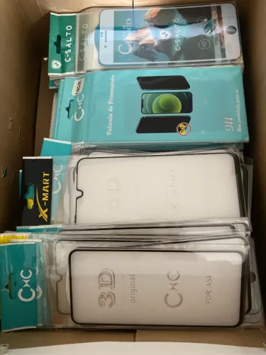 Lote de Películas para Celular | iPhone, Samsung e Motorola | 532 Unidades | Atacado