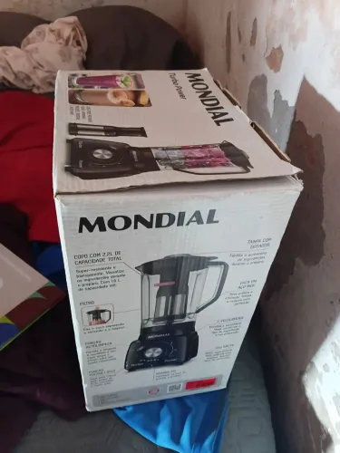 Liquidificador mondial turbo novo 