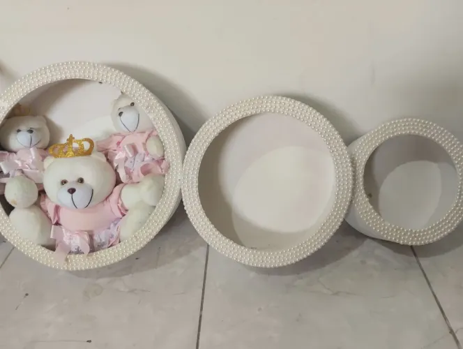 Nicho decorativo com Ursinhos 