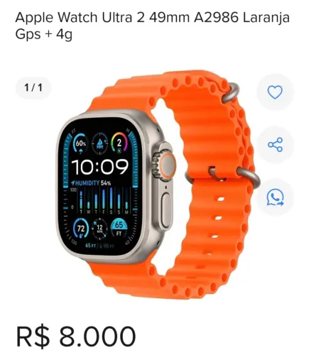 Apple Watch Ultra 2 49mm A2986 Larnja mais GPS 4g