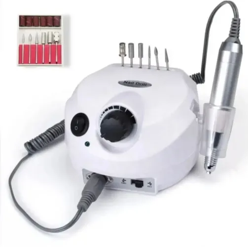 Lixadeira Motor 50.000RPM Nail Drill Profissional Para Unha em Gel Bivolt