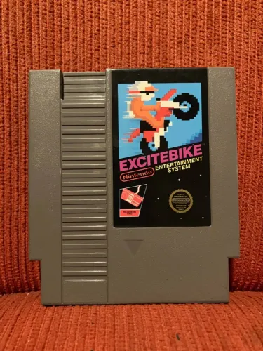 Excite Bike NES Original Nintendinho