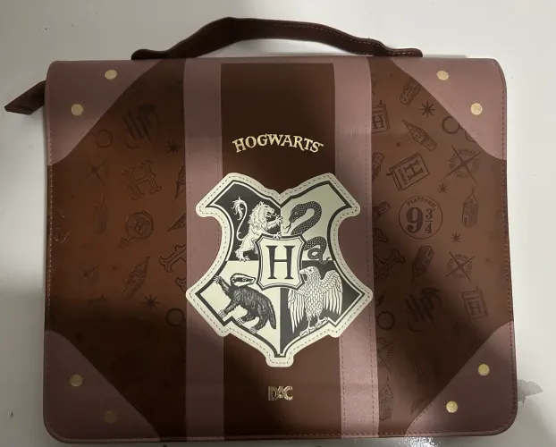 Fichário Edição Especial Harry Potter com Alça - 48 Folhas Decoradas