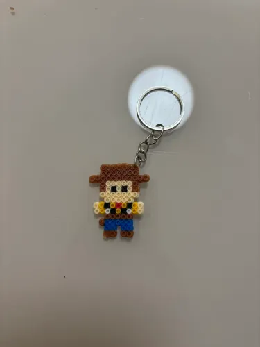 Chaveiro de hama beads