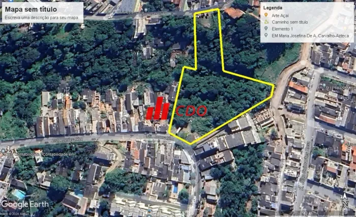 Embu terreno de 9.194,00m² bom para condomínio MCMV e outros empreendimentos esta em uma z