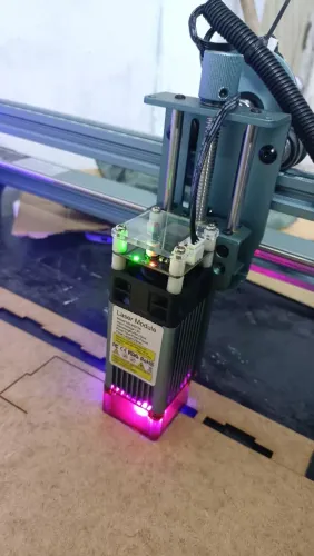Máquina de corte Laser CNC Corte MDF 40X40 48W