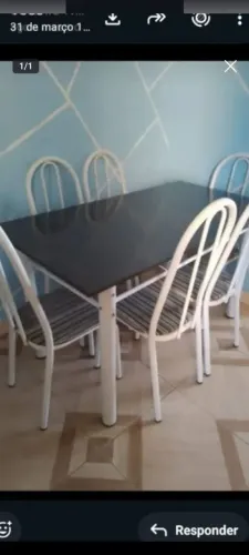 Mesa jantar 6 Cadeiras 