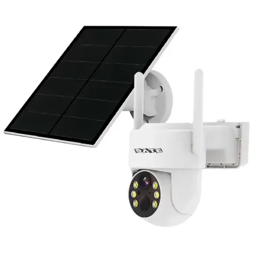 Câmera IP Satellite A-CAM007S Exterior Wifi - Branco/Preto