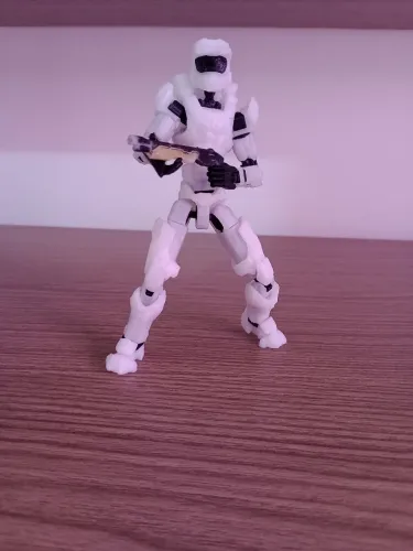 Boneco Articulado Soldado Futurista