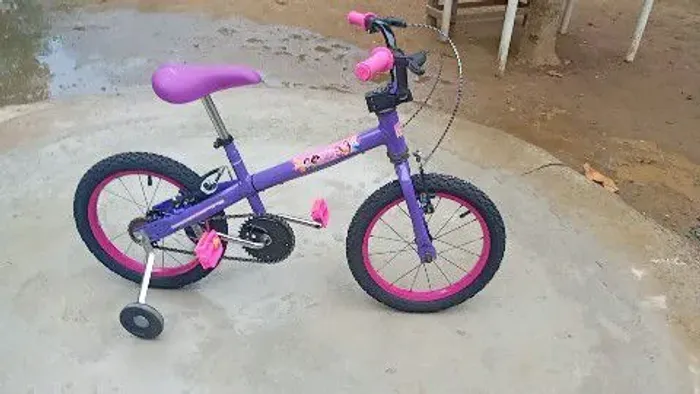 Bicicleta infantil aro 16 reformada