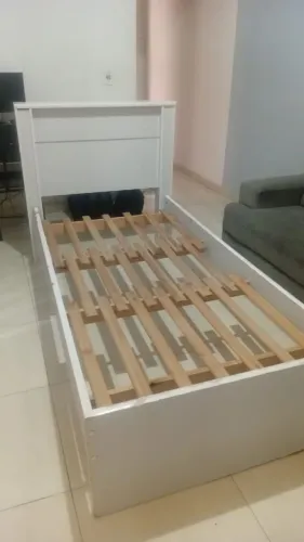 Cama Kapesberg + Colchão Luckspuma