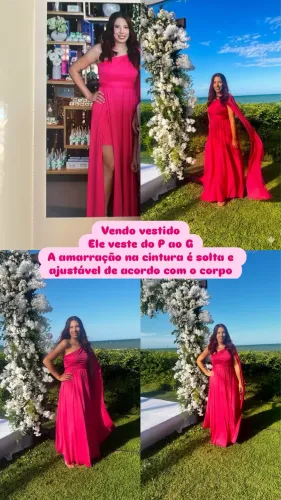 Vestido Rosa Choque