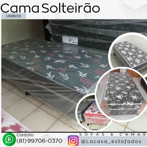 CAMA BOX - SOLTEIRO 