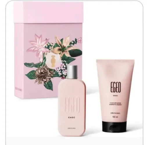 KIT EGEO CHOC PERFUME + SABONETE LÍQUIDO 