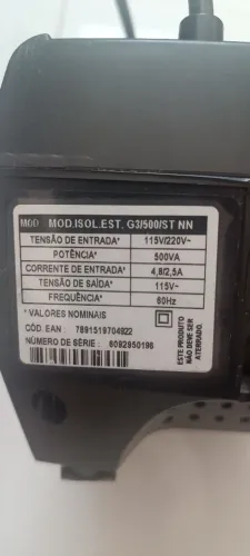 Módulo Isolador estabilizador G3 500 VA