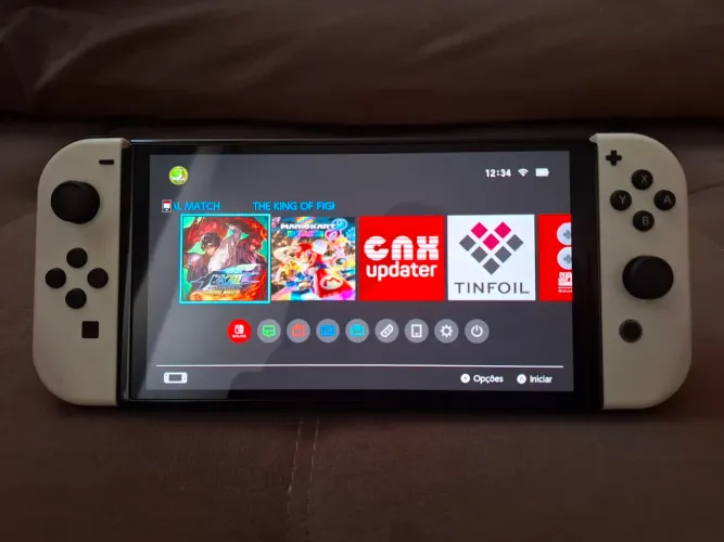 Nintendo switch oled desbloq.