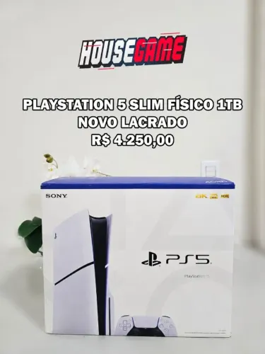 Playstation 5 Slim Físico - Novo Lacrado