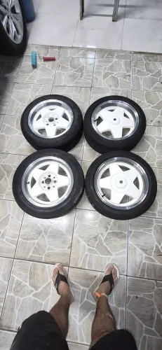 Rodas 15 Borbet em perfeito estado