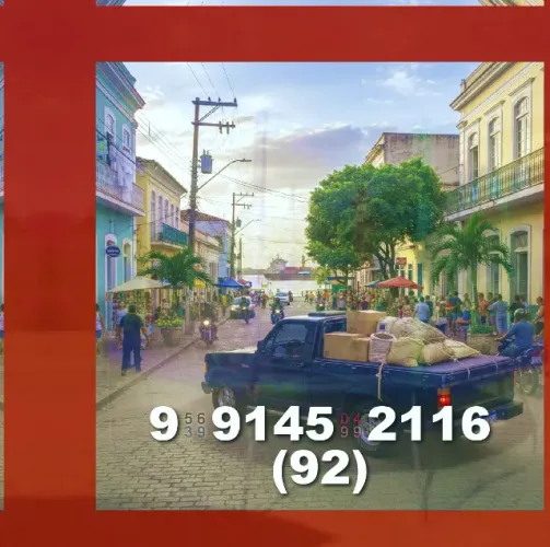 Frete em São Jorge, Tarumã, Crespo, Novo Aleixo e Cidade Nova!