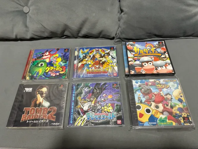 Jogos originais ps1