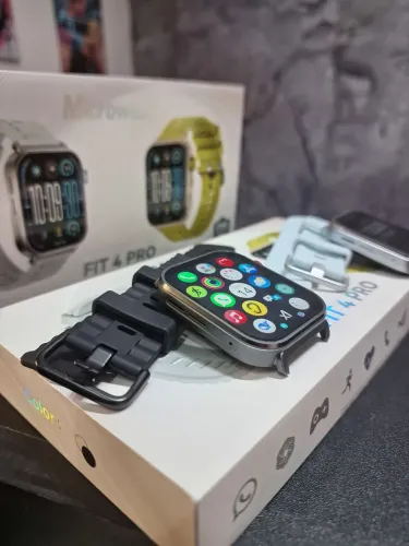 Conheço o FIT 4 PRO (MA34) SmartWatch inteligente e moderno com tela grande 1.99" AMOLED 