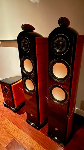 Caixas Áudio Torre Hi End 2.1 Avance K3