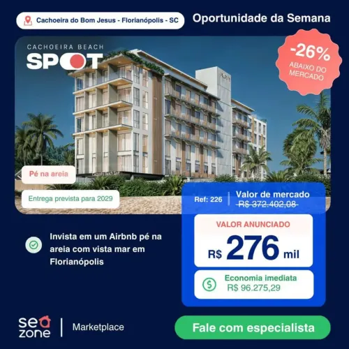 Quer ganhar dinheiro com locação por temporada? A Seazone cuida de tudo pra você.