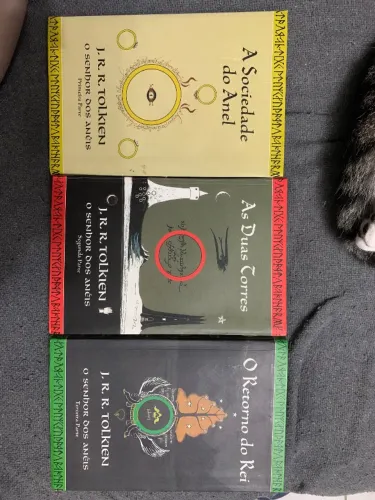 Livros O senhor dos anéis