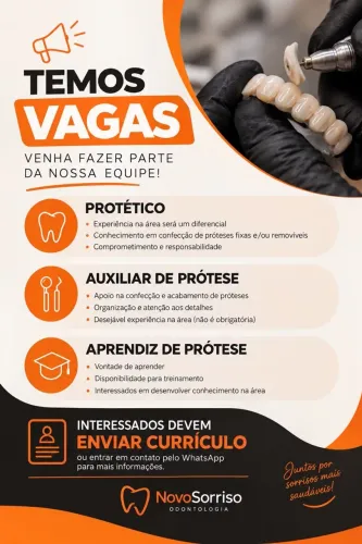Vaga para PROTÉTICO
