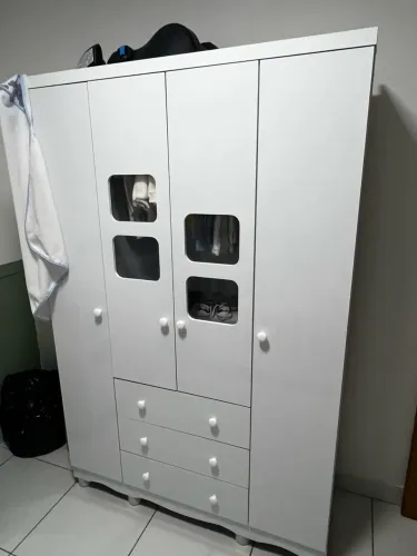 Kit quarto para bebê branco 